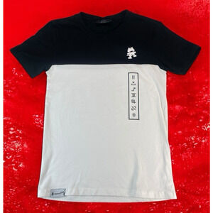 Monstercat T-Shirt Men’s Size Small Black White EDM Music Electronic Dance